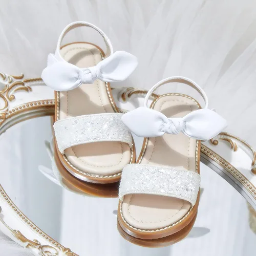Vista 6 de Kiderence Sandalias para niñas pequeñas, zapatos de verano para niñas pequeñas