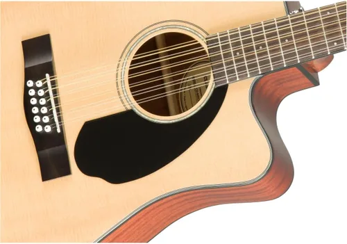 Vista 10 de FENDER CD-60SCE DREADNOUGHT GUITARRA ELÉCTRICA ACÚSTICA DE 12 CUERDAS