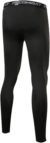 Vista 2 de HYCOPROT Pantalones de compresión para hombre, pantalones ajustados atléticos, leggings de capa base para correr, entrenamiento, deportes, yoga