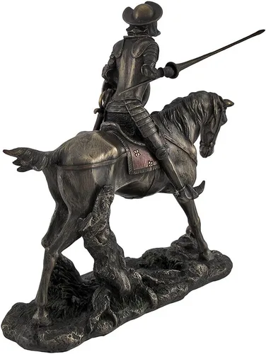 Vista 3 de Things2Die4 Don Quijote Corcel con Lanza Figura