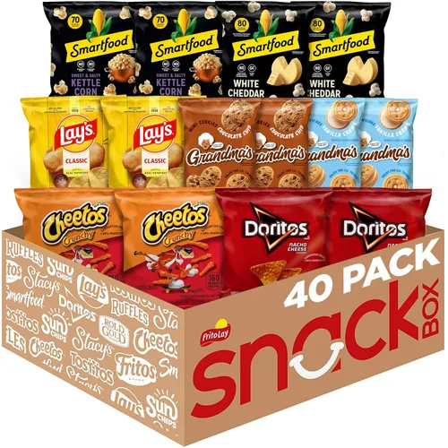Vista 12 de Frito-Lay Chips y Jack Link's Meats Snack Mix Paquete variado (paquete de 30)