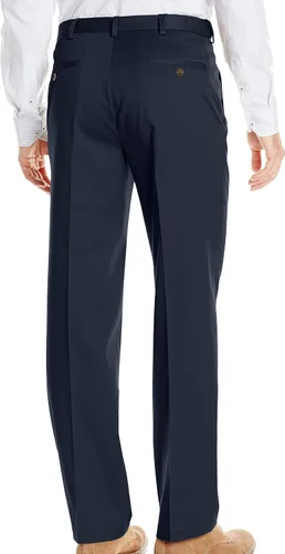 Vista 2 de Haggar Men's Premium No Iron Khaki Classic Fit Pleat Front Regular and Big & Tall Sizes