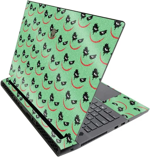 Vista 725 de MightySkins - Skin brillante con purpurina para Alienware M17 R3 (2020) y M17 R4 (2021) - Diversión de los años 90 Acabado duradero con purpurina