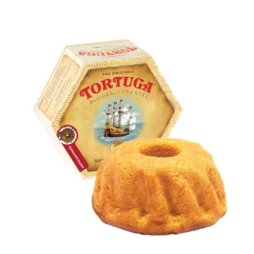 Vista 21 de Tortuga - Paquete de regalo de surtido de pasteles de ron caribeño de 4 onzas