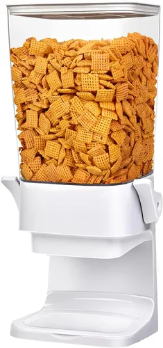 Vista 8 de Dispensador de Cereales para Encimera, Contenedores de Cereales de 5.5L Dispensador de Almacenamiento para Despensa, Contenedores de Arroz