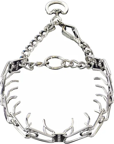 Vista 8 de Pet Supply Importados Herm Sprenger, Collar de entrenamiento cromado con broche de soltado rápido, s, Plateado