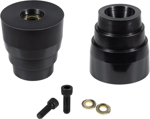 Vista 6 de 8.9104G Topes de parachoques traseros universales para automóviles, camiones y SUV, color negro