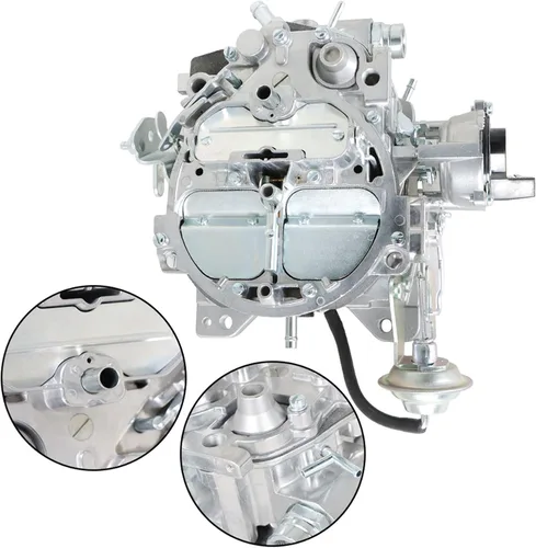 Vista 5 de GXYWADY Carburador de 4 barriles apto para Rochester Quadrajet 1904R 1906R 4MV 750CFM repuesto para Chevy GMC con motor 305-350c.i 1980-1989