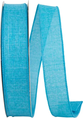Vista 36 de Cinta Reliant Ribbon 92573W-031-09K para borde con alambre Everyday Linen Value, 1-1/2 pulgadas x 50 yardas, color negro