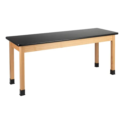 Vista 8 de Learniture Mesa de laboratorio científico con parte superior laminada de alta presión (24 pulgadas de ancho x 48 pulgadas de largo)