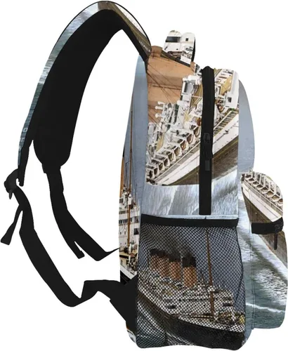 Vista 2 de Mochila de ocio múltiple para viajes deportes escuela para adultos jóvenes estudiantes universitarios Bolsa01 H16 x L115 x W8inH405 x L293 x W203cm