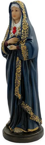 Vista 2 de 12" Inch Virgen de Los Dolores Mater Dolorosa Imagen Estatua de Nuestra Señora de los Dolores Católica Regalo Religioso