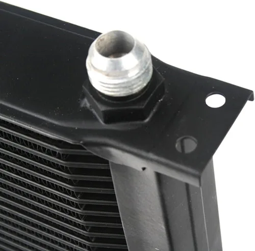 Vista 3 de PIT66 Adaptador de termostato AN10 de 19 filas para transmisión de motor, kit de enfriador de aceite universal