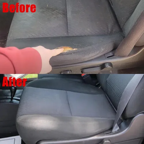 Vista 5 de SecosAutoparts Funda de asiento de tela inferior del lado del conductor negra compatible con Chevrolet Silverado 1500 2500 3500 GMC Sierra Tahoe