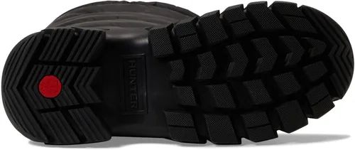 Vista 3 de Hunter Intrepid Botas de nieve altas para mujer, parte superior sintética, forro textil transpirable y cordón elástico con cincha