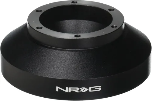 Vista 3 de NRG Innovations NRG-SRK-101H Racing Style, Adaptador de buje corto de liberación rápida para volante, patrón de pernos 6 X 70mm, cuerpo negro