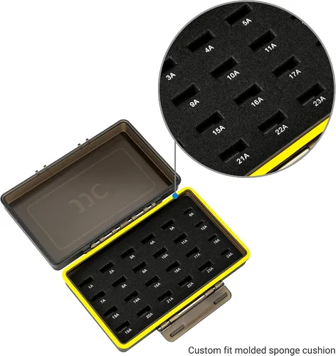 Vista 7 de Kiorafoto Tarjeta de cable + mini funda USB: tarjeta de cable compacta multifuncional con dispositivo mini USB estuche de almacenamiento antipérdida