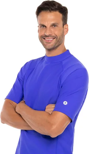 Vista 4 de Coolibar UPF 50+ Tulum - Camiseta de manga corta para hombre, protección solar