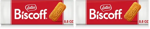 Vista 6 de Lotus Biscoff – Galletas europeas de galletas de mantequilla – Sin OMG, proyecto verificado + Vegano – 8.8 onzas