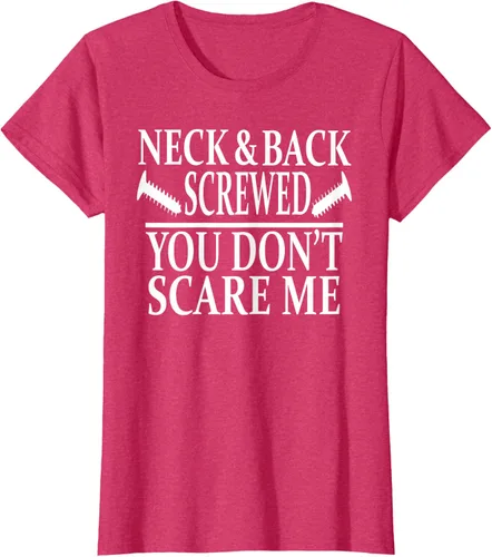 Vista 7 de Camiseta divertida para recuperación de cirugía de columna vertebral y cuello y espalda, Negro