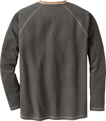 Vista 2 de Legendary Whitetails - Camiseta de manga larga para hombre Recluse Henley