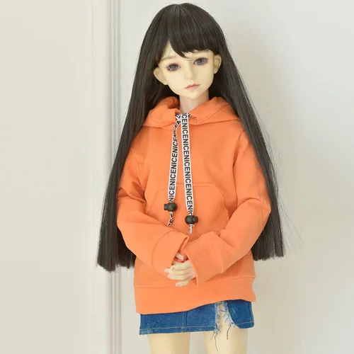 Vista 7 de Ropa para muñecas 1/3 1/4 1/6 BJD Toys Ropa de muñecas (1/3, negro)