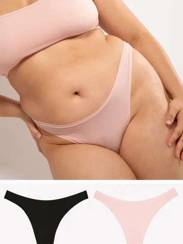 Vista 4 de Smart & Sexy Naked No-roll, No Pinch Underwear Packs, Thongs and Women's Bikini Panties in Our Softest Fabric Ever