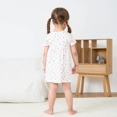 Vista 22 de pureborn Vestido de bebé niña 0-24 meses