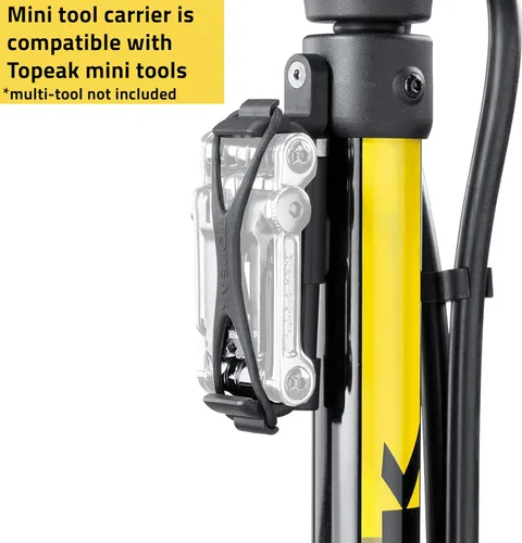 Vista 2 de Topeak JoeBlow Bike Pump – High-Pressure Floor Pump