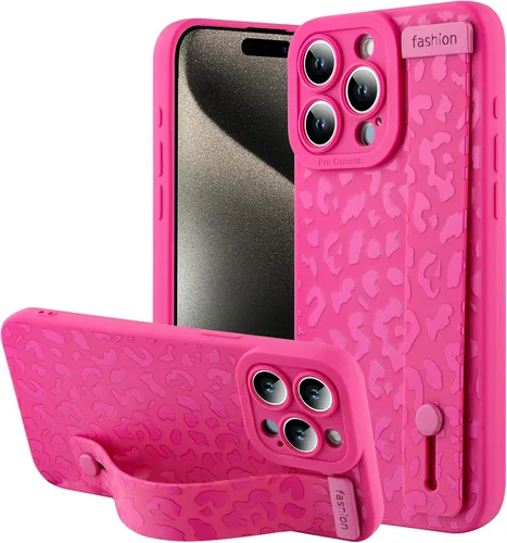 Vista 107 de OOK - Funda compatible con iPhone 11 en color vino rojo con estampado de leopardo, de TPU a prueba de golpes, cubierta delgada de silicona