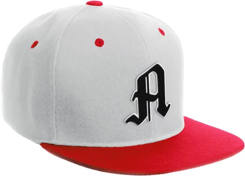 Vista 1442 de Daxton Gorra clásica con visera de billete plano con letras del alfabeto inglés antiguo de la A a la Z
