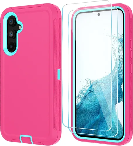Vista 15 de ONOLA Funda para Samsung Galaxy S23 con protector de pantalla HD, resistente, a prueba de golpes y caídas, 3 capas, para Galaxy S23 de 6.1 pulgadas