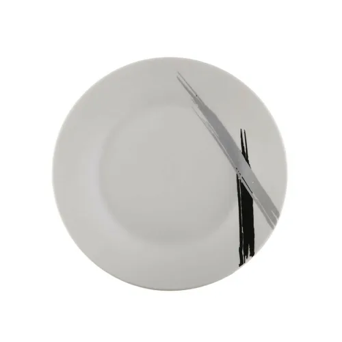 Vista 2 de Plato para Postre Versa Minimalista Porcelana