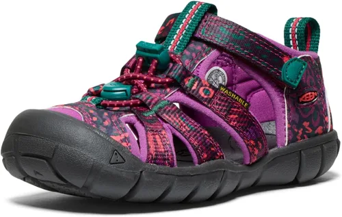 Vista 23 de KEEN Sandalias unisex para niños Seacamp 2 CNX con puntera cerrada Azul Azur/Blanco Estrella