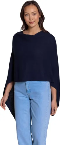 Vista 25 de CLAUDIA NICHOLE by Alashan Poncho estilo vestido, 100% cachemira Ejército/1032