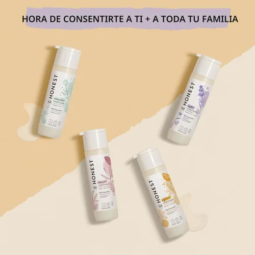 Vista 7 de The Honest Company Acondicionador, sin lágrimas, sabor a vainilla cítrica, 10 onzas líquidas