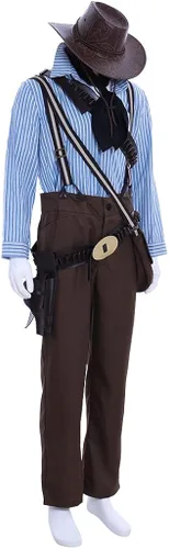 Vista 2 de Arthur Morgan - Conjunto completo para disfraz de cosplay