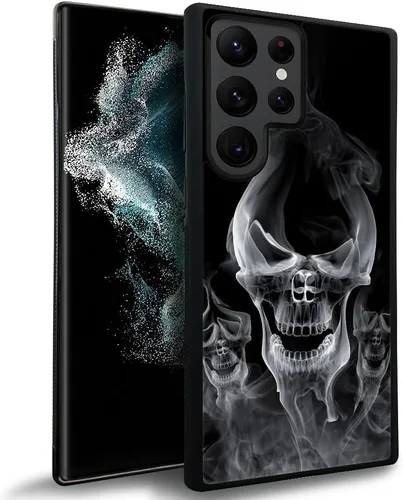 Vista 16 de Funda compatible con Samsung Galaxy S23 Ultra, fundas de teléfono de fútbol americano para hombres y mujeres, goma de silicona suave completa