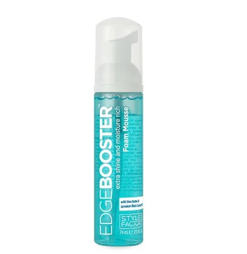 Vista 4 de Edge Booster Style Factor Extra Shine Espuma Rica Humedad Mousse (Verde: Aceite de Menta/Árbol de Té)