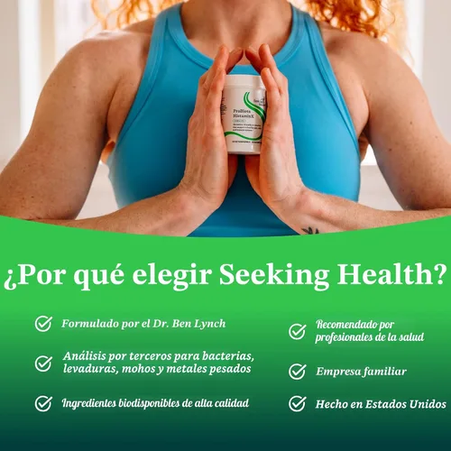 Vista 6 de Seeking Health ProBiota HistaminX Probiótico nutricional probiótico vegetariano 10 mil millones de UFC por porción 60 cápsulas vegetarianas