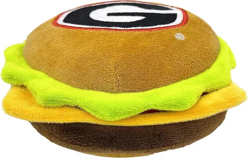 Vista 46 de NCAA Alabama Crimson Tide HOT Dog - Juguete de peluche para perros y gatos, juguete de peluche para perros y gatos con chirriador interior y hermoso
