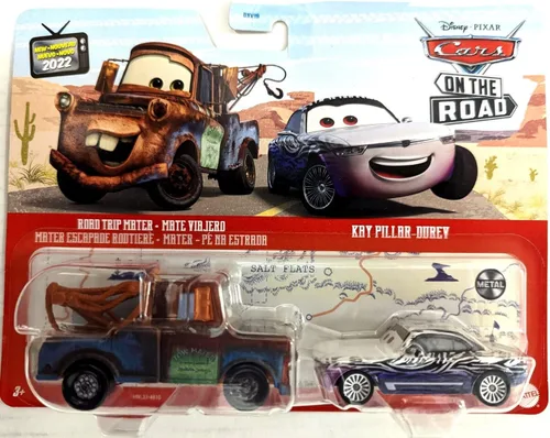 Vista 2 de Disney Pixar Coches Road Trip Mater y Kay Pilar Durev