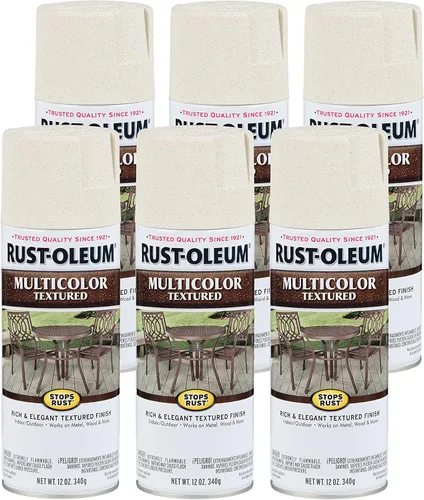 Vista 16 de Rust-Oleum 223525 Stops Rust Pintura en Aerosol Texturizada Multicolor, 12 oz, Hierro Envejecido Hierro añejado
