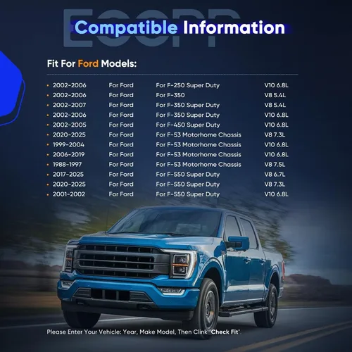 Vista 3 de ECCPP Compresor de CA 2002-2007 para Ford para F-150 para F-250 para F-350 para F-450 para F-550 Super Duty AC Compresor con embrague