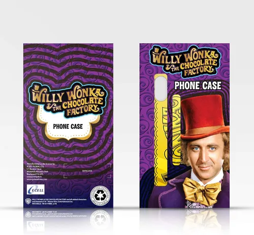 Vista 7 de Head Case Designs Willy Wonka and The Chocolate Factory Candy Bar Graphics - Carcasa rígida compatible con Samsung Galaxy S23+ 5G