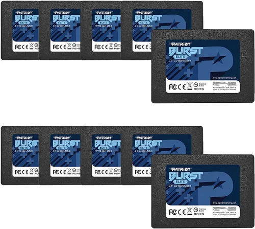 Vista 8 de Patriot Burst Elite 120GB SATA 3 2.5 pulgadas SSD