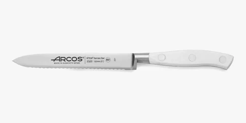 Vista 10 de ARCOS Juego de Cuchillos 5 Piezas Nitrum Acero Inoxidable y Hoja mm. 132.28 oz. Cuchillo de Cocina Profesional para Cortar Variedad de Alimentos