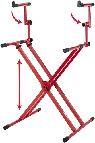 Vista 20 de Gator Frameworks 3rd Tier Add-On for X-Style Keyboard Stand, 60lbs Weight Capacity (GFW-KEY-5100XT)