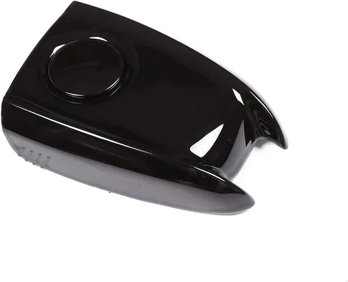 Vista 7 de ABS Car Key Shell Key Case Cover Trim para Alfa Romeo Giulia Stelvio 2017-2019 (negro)