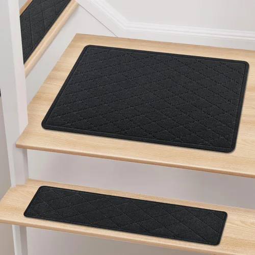 Vista 23 de Stair Treads for Wooden Steps Indoor, KOOTETA 1 Pack 20" X 32" Non Slip
